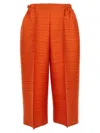 Issey Miyake Orange Thicker Bounce Pants