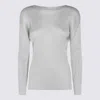 Issey Miyake X Miyake Regular Vestibility Top In Gray