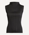 Issey Miyake Pleats Please  Women's Basics Sleeveless Top In Black