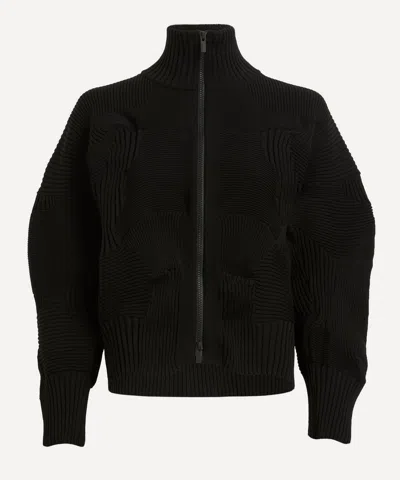 Issey Miyake Pleats Please  Women's Kone Kone Knit Jacket