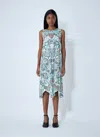 Issey Miyake Light Festival Dress In Multi