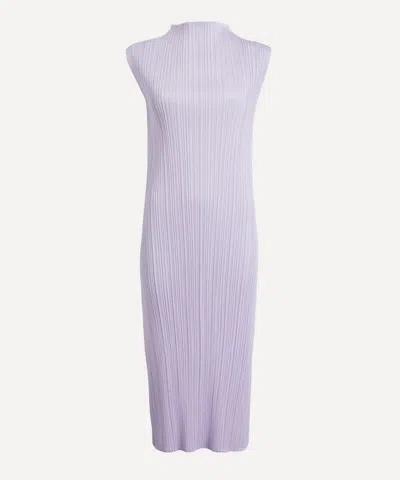 Issey Miyake Pleats Please  Women's Monthly Colours: April Pleated Midi Dress