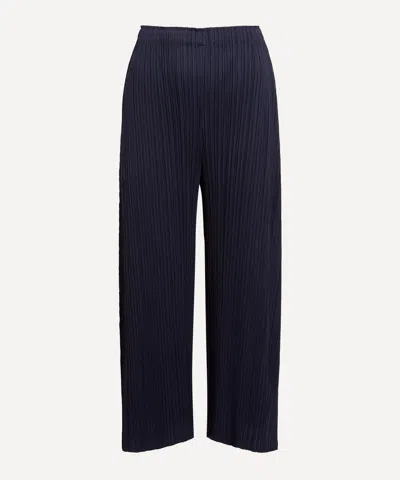 Issey Miyake Pleats Please  Women's Monthly Colours June Cropped Wide-leg Pleated Trousers