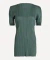 Issey Miyake Pleats Please  Women's Monthly Colours: June Pleated Tunic In Green