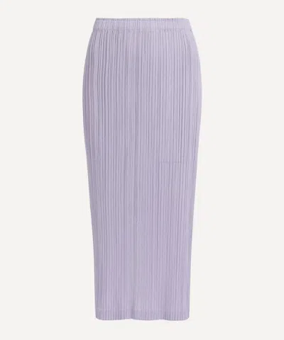Issey Miyake Pleats Please  Women's Monthly Colours October Pleated Midi Skirt