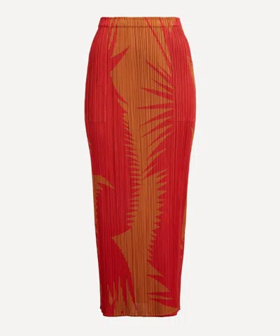 Issey Miyake Pleats Please  Women's Piquant Pleated Midi Skirt