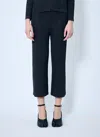 Issey Miyake Elastic Waist Casual Pants In Brown