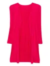 Issey Miyake Long Sleeve Sweater In Pink