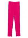 Issey Miyake Pleats Please  Pleated Trousers In Pink