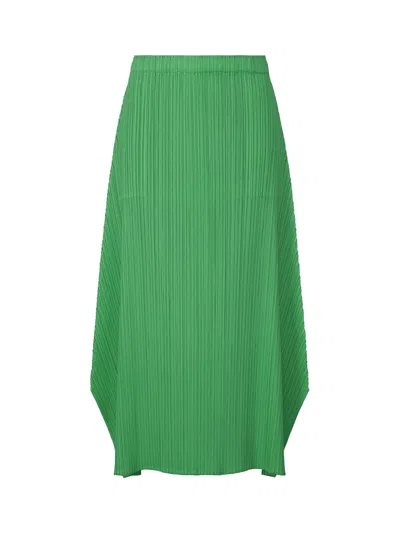 Issey Miyake Pleats Please Skirt Grass Green