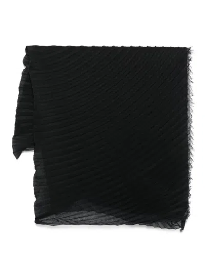 ISSEY MIYAKE ISSEY MIYAKE "PLEATS" SILKY WOOL STOLE ACCESSORIES