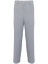 Issey Miyake Tailored Pleats 1 Casual Pants In Grey