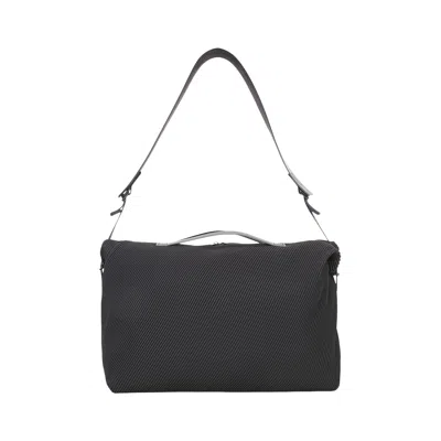 Pre-owned Issey Miyake Pleats Travel Bag 'black' | Men's Size Onesize