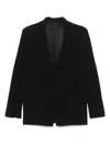 Issey Miyake Plissé Blazer In Black