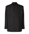 Issey Miyake Pleated Blazer In Black