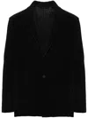 Issey Miyake Single-breasted Blazer In Black