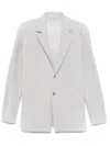 Issey Miyake Plissiertes Sakko In Grey
