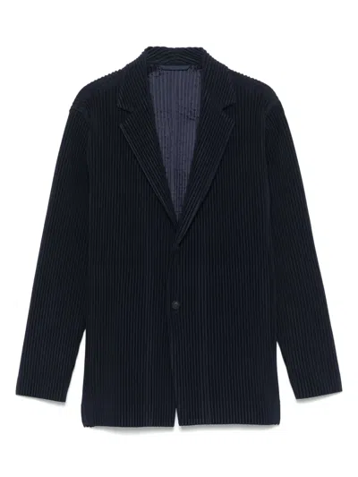 ISSEY MIYAKE PLISSÉ-EFFECT BLAZER