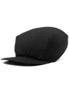 Issey Miyake Plissé-effect Cap In Black