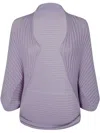 Issey Miyake Stream Cardigan In Purple
