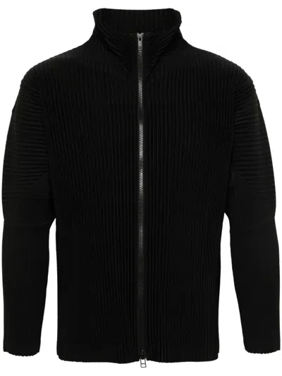 ISSEY MIYAKE PLISSÉ-EFFECT JACKET