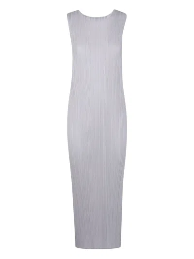 ISSEY MIYAKE PLISSÉ-EFFECT MIDI DRESS
