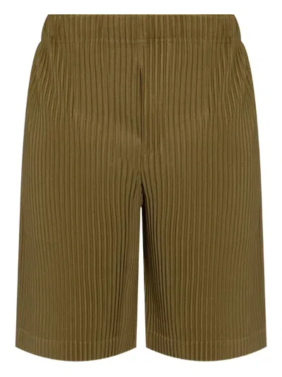 ISSEY MIYAKE PLISSÉ-EFFECT SHORTS