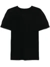 Issey Miyake Black Basics T-shirt In Black