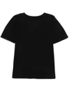 Issey Miyake Black Basics T-shirt In Black
