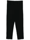 Issey Miyake Plissé-effect Trousers In Black
