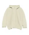 Issey Miyake Hooded Ribbed Texture Front Pockets Long Sleeves