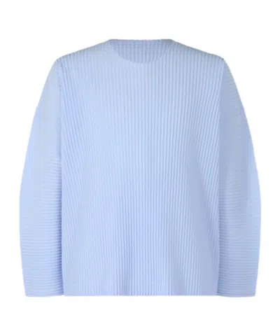 Issey Miyake Plisse Issey T-shirt In Blue