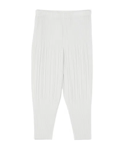 ISSEY MIYAKE PLISSÉ PULL-ON TROUSERS