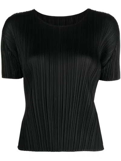 ISSEY MIYAKE PLISSÉ SHORT-SLEEVE T-SHIRT