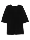 Issey Miyake Black Basics T-shirt
