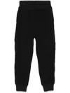 Issey Miyake Plissé Track Pants In Black