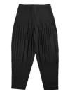 Issey Miyake Plissé Trousers In Black