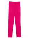 Issey Miyake Pleats Please  Pleated Trousers In Pink