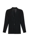 Issey Miyake Polyester Blazer In Black