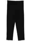 Issey Miyake Plissierte Hose In Schwarz