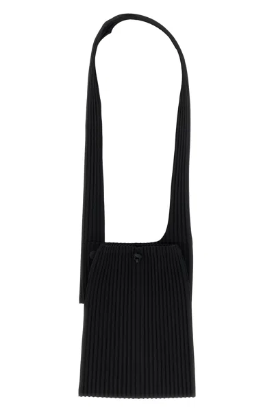 Issey Miyake 'pocket' Crossbody Bag In Black