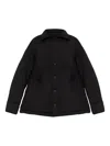 Issey Miyake Pumped-t Button-fastening Jacket In Black