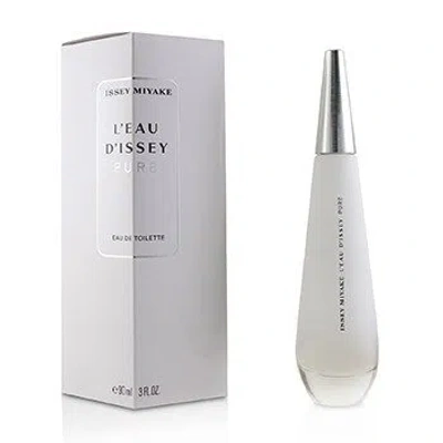 Issey Miyake Pure Eau De Toilette Spray 3.0 oz (90 Ml) Mini For Women In Transparent