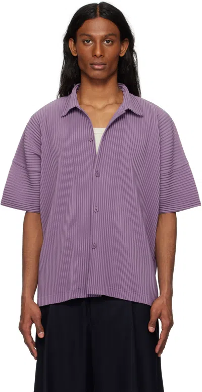 Issey Miyake Purple Monthly Color April Shirt