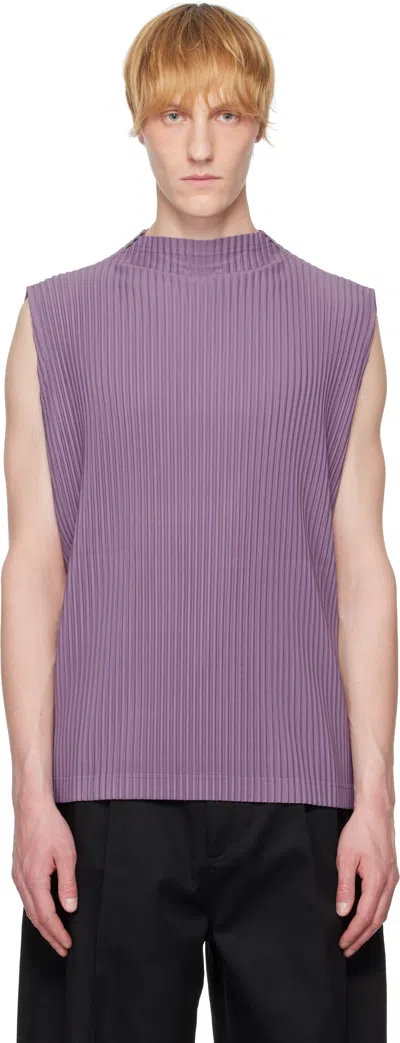 Issey Miyake Purple Monthly Color April Tank Top