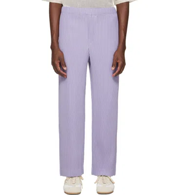Issey Miyake Purple Monthly Colors July Trousers