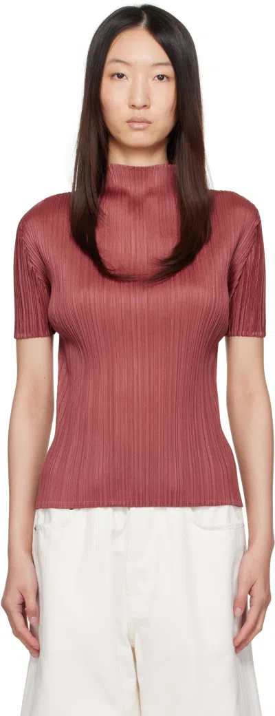 Issey Miyake Purple Monthly Colors May Top In Pink