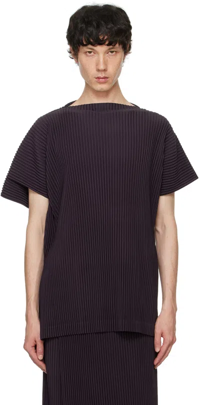 Issey Miyake Purple Rb Color Palette 1 T-shirt In 84-plum Violet