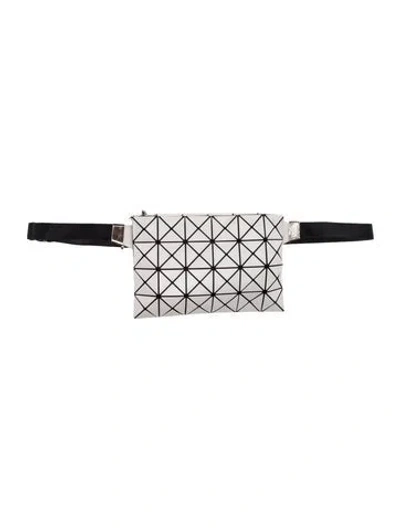 Pre-owned Issey Miyake Pvc Belt Bag In White