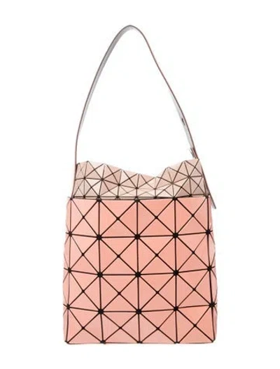Pre-owned Issey Miyake Pvc Bucket Bag In Orange